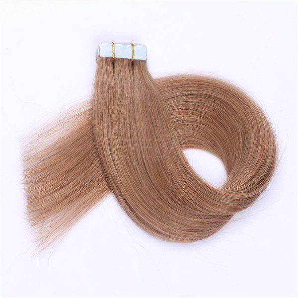 Wholesale human hair products tape in hair extensions YL263